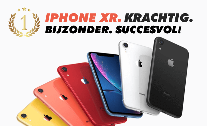 verslag doen van Verdeel kreupel iPhone XR, 's werelds best verkochte telefoon