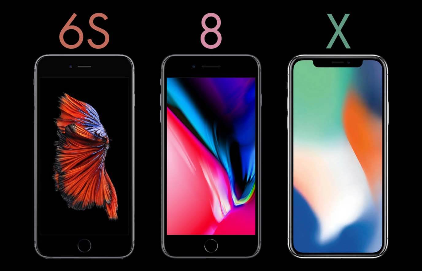 Iphone 6s Iphone 8 En De Iphone X 5 Vergelijkingen