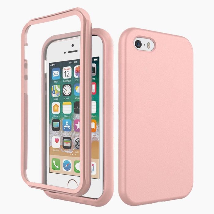 Roze hoesje | iPhone en SE beschermd