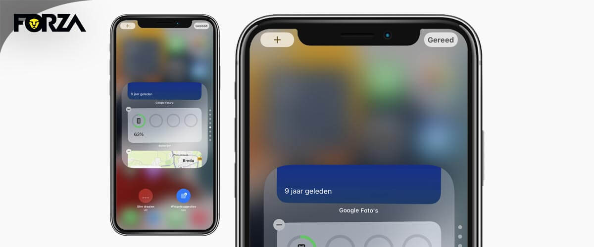 Slimme stapel als widget op iPhone